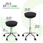 Adjustable Wobble Stool with Wheels