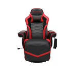 Reclining Gaming Chair with Footrest and Cup Holder