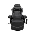 Reclining Gaming Chair with Footrest and Cup Holder