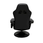 Reclining Gaming Chair with Footrest and Cup Holder