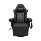 Reclining Gaming Chair with Footrest and Cup Holder