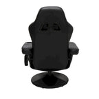 Reclining Gaming Chair with Footrest and Cup Holder