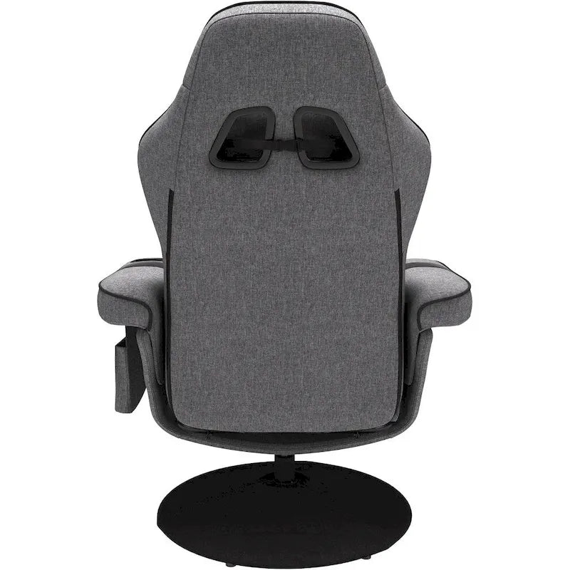 Reclining Gaming Chair with Footrest and Cup Holder