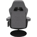 Reclining Gaming Chair with Footrest and Cup Holder