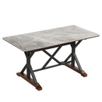63-Inch Rectangular Sintered Stone Dining Table
