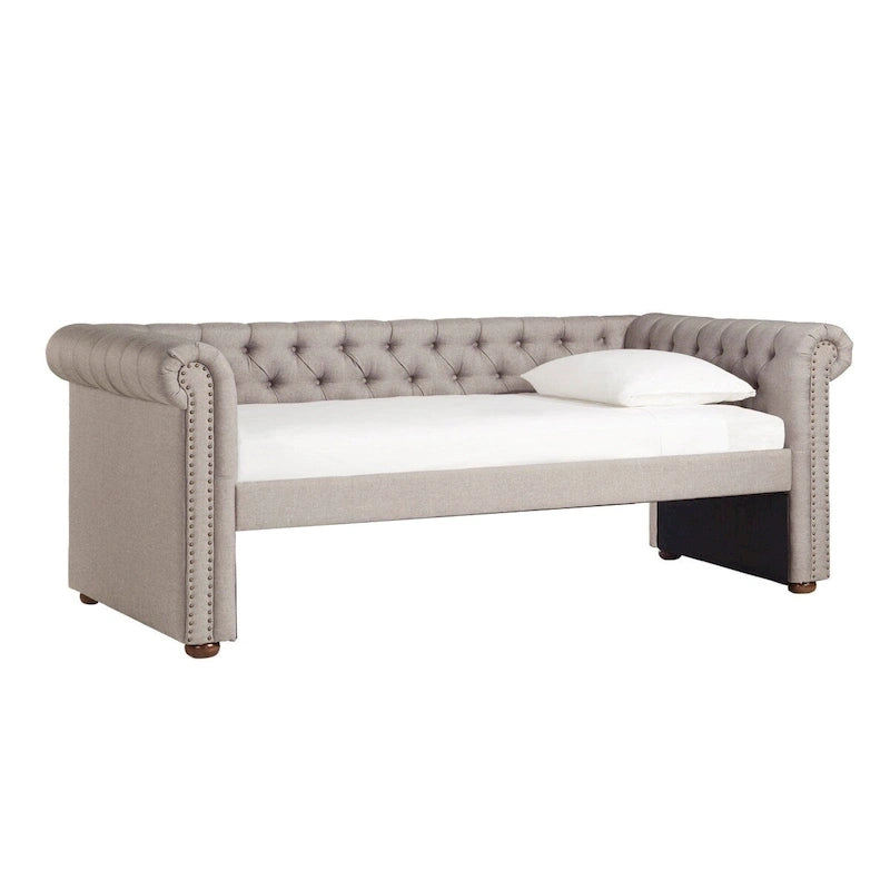 Upholstered Twin Daybed with Optional Trundle