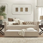 Upholstered Twin Daybed with Optional Trundle