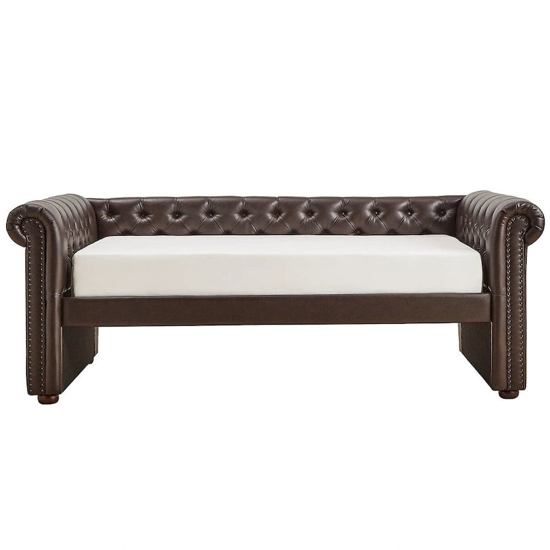 Upholstered Twin Daybed with Optional Trundle