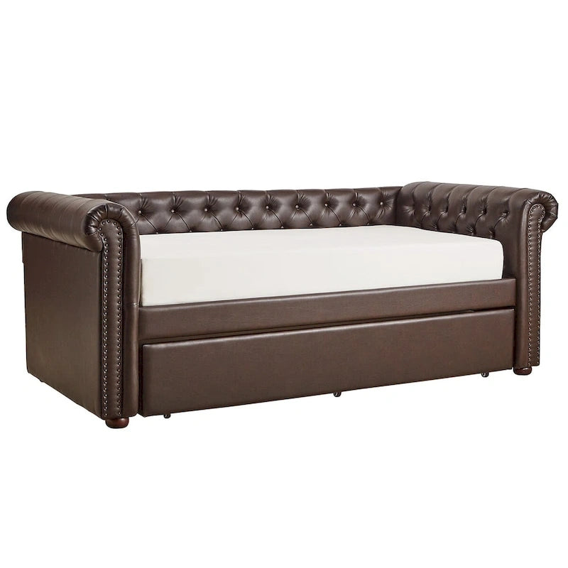 Upholstered Twin Daybed with Optional Trundle