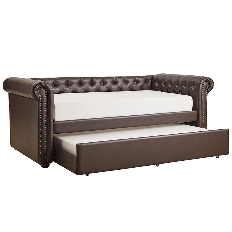 Upholstered Twin Daybed with Optional Trundle