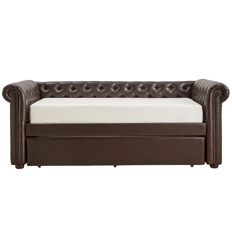 Upholstered Twin Daybed with Optional Trundle