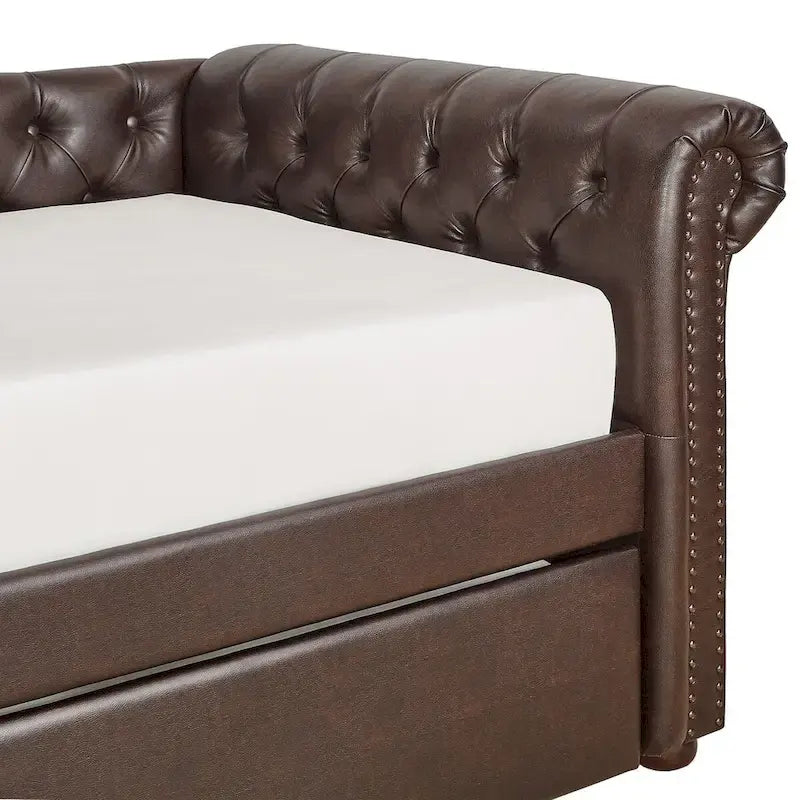 Upholstered Twin Daybed with Optional Trundle