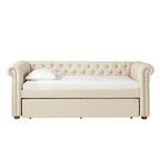Upholstered Twin Daybed with Optional Trundle
