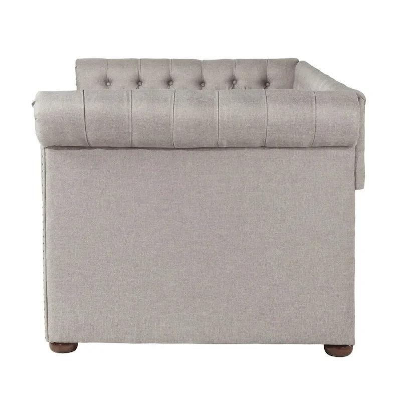 Upholstered Twin Daybed with Optional Trundle