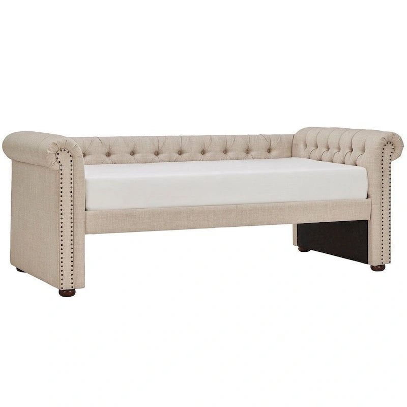 Upholstered Twin Daybed with Optional Trundle