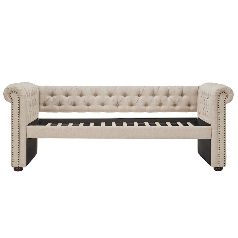 Upholstered Twin Daybed with Optional Trundle