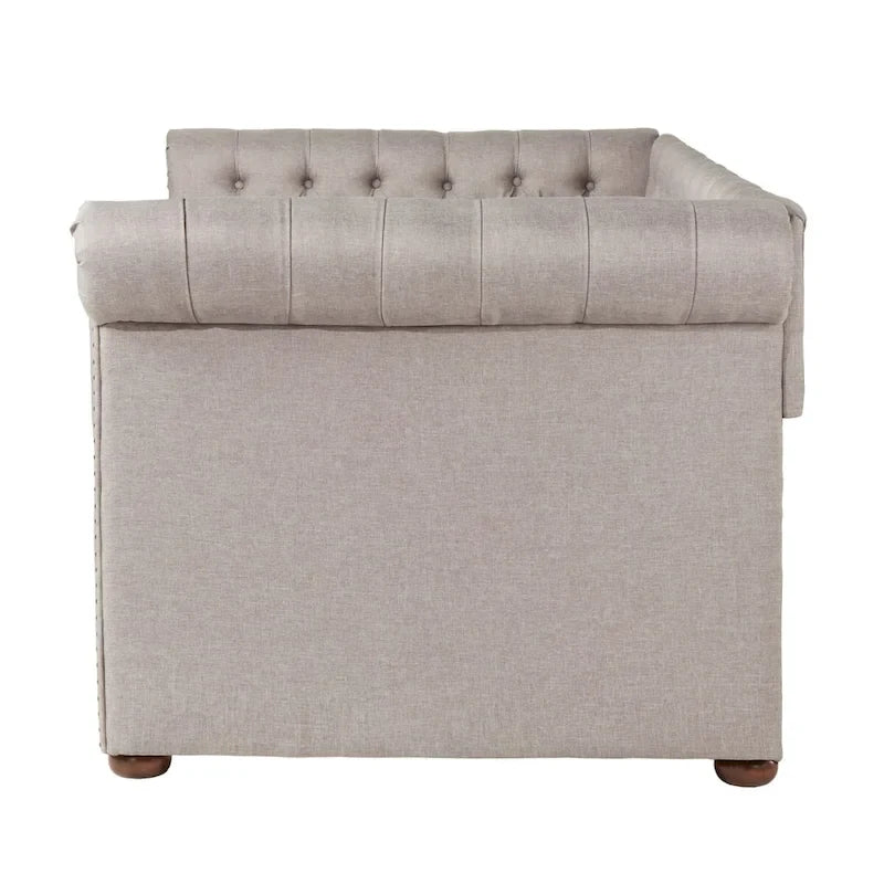 Upholstered Twin Daybed with Optional Trundle